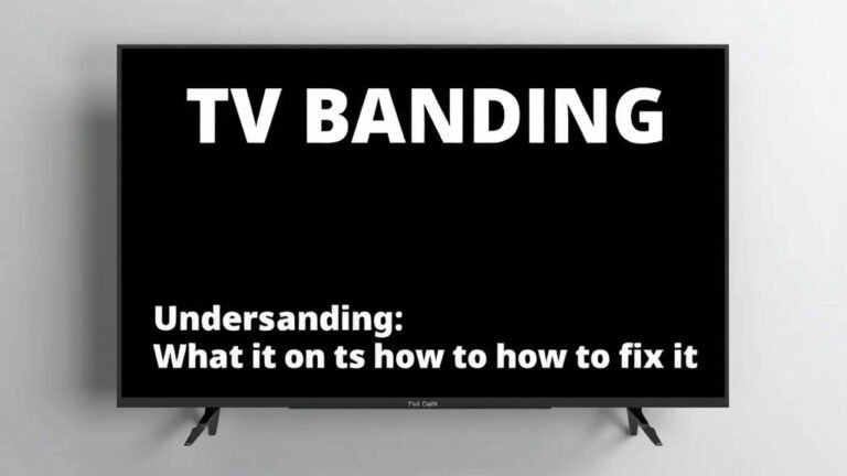 Understanding TV Banding: What It Is and How to Fix It