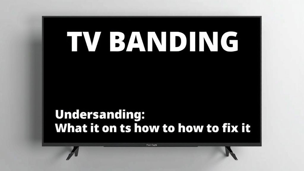 Understanding TV Banding: What It Is and How to Fix It
