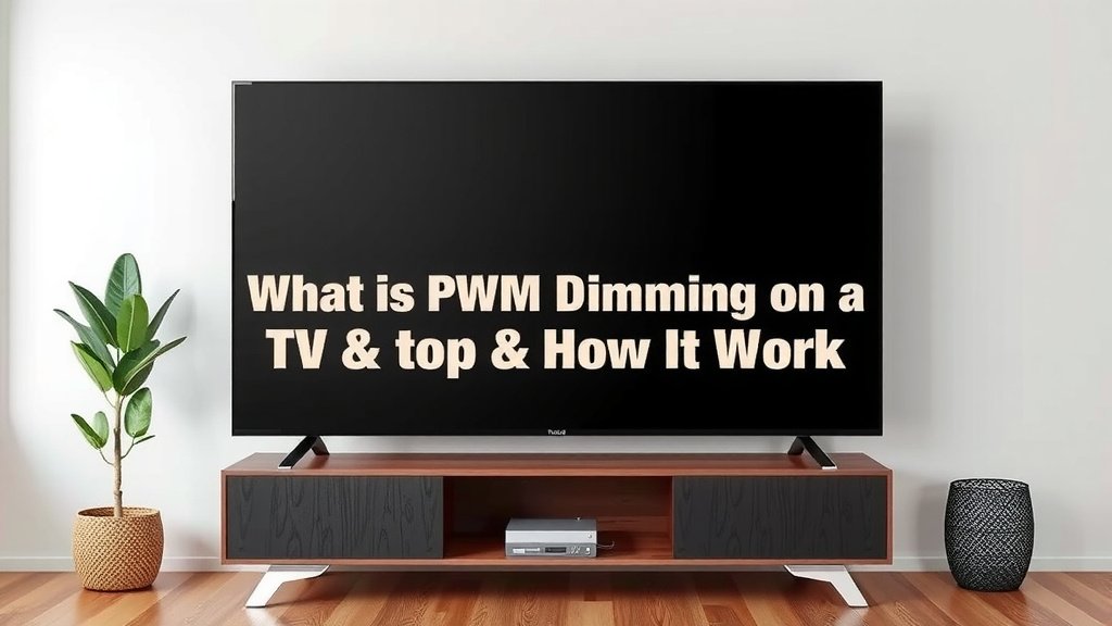 What is PWM Dimming on a TV and How Does It Work
